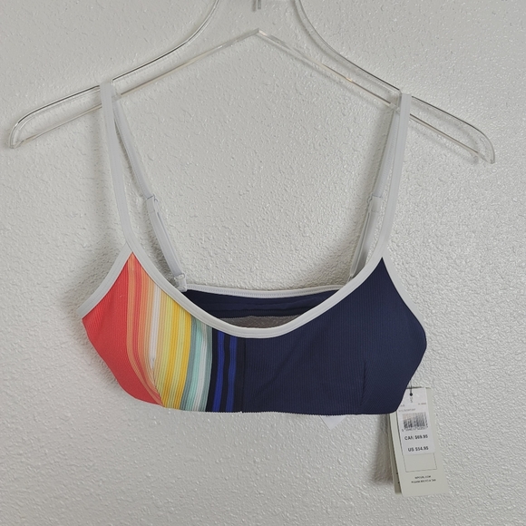 SAYULITA STRIPE CROP BIKINI TOP& CHEEKY BOTTOM - Picture 10 of 16